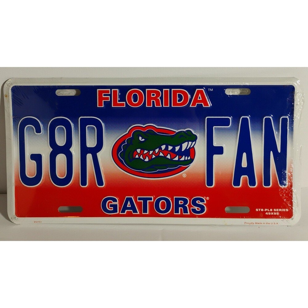 NCAA Florida Gator License Plate Holder
